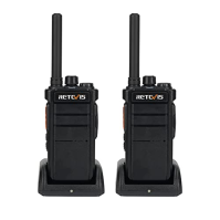 Radiostanice Walkie Talkies Retevis RB626 dlouhého dosahu, profesionální dvoucestné rádio Hands Free, 2000mAh baterie, blesk, do